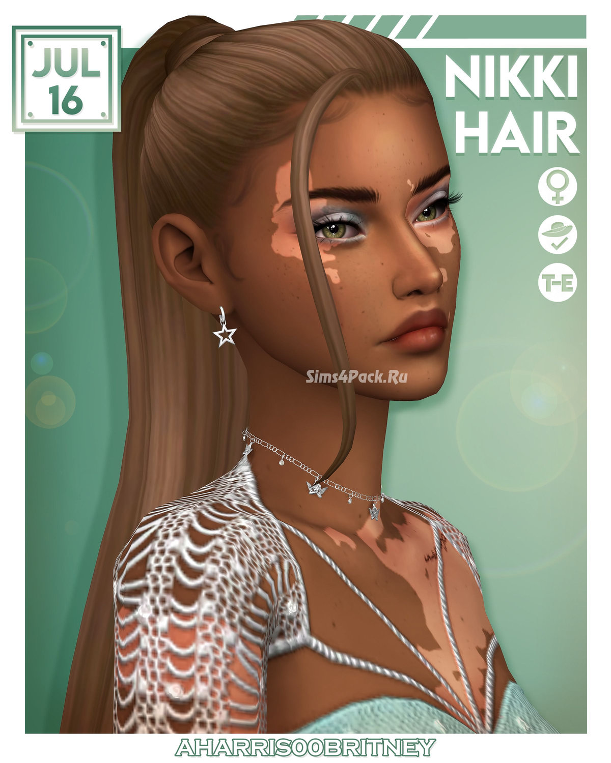 Женская прическа "Nikki Hairs"