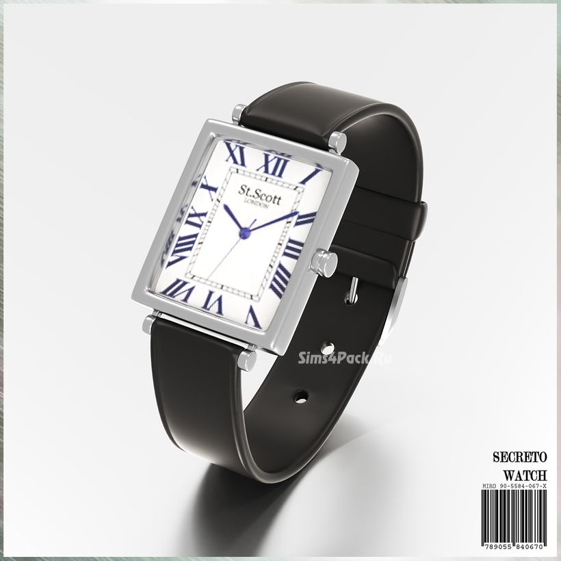 Часы для симов "SECRETO Watch"
