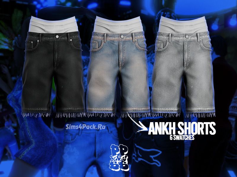 Мужские шорты "Ankh Shorts"