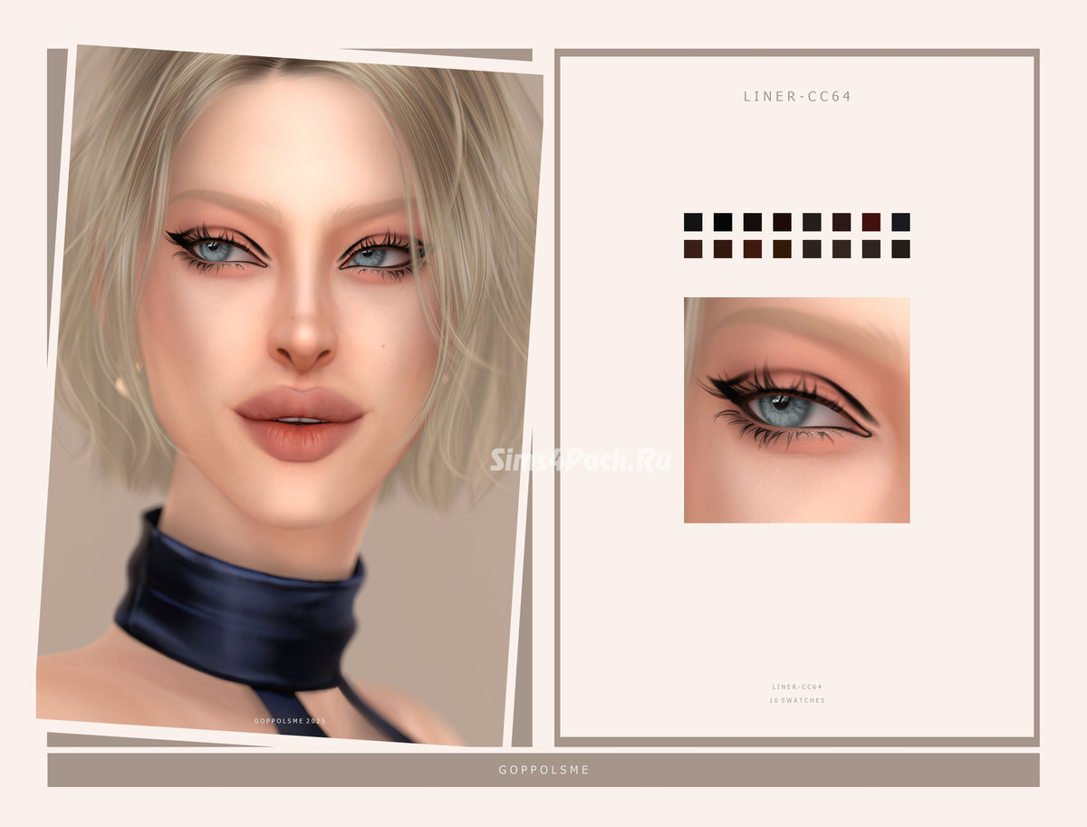 Подводка для глаз "Liner cc64"