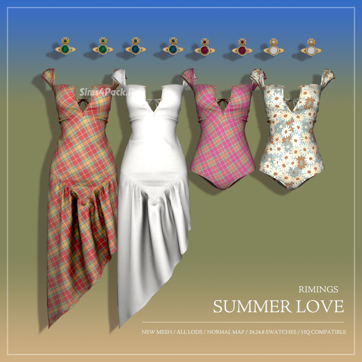 Летний сет для симочек "SUMMER LOVE"