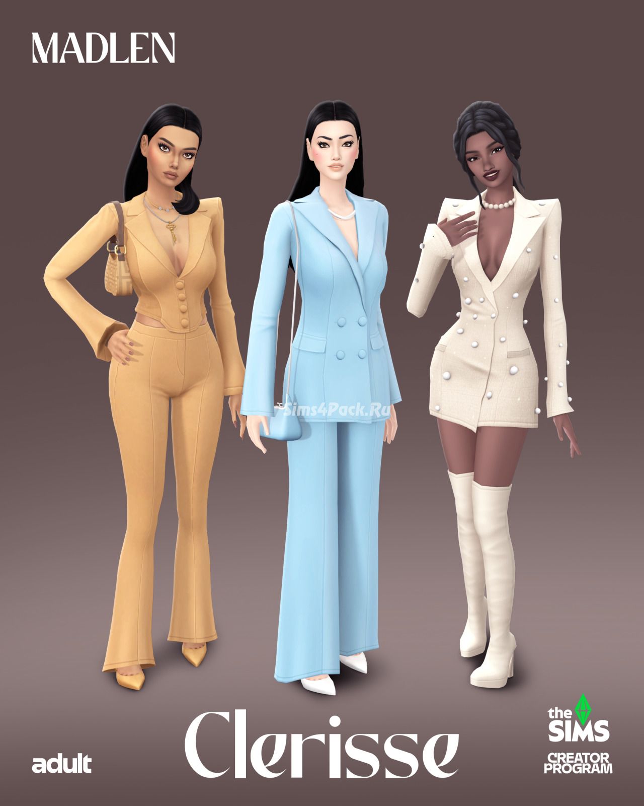 Элегантный сет для симочек "Clerisse Set"