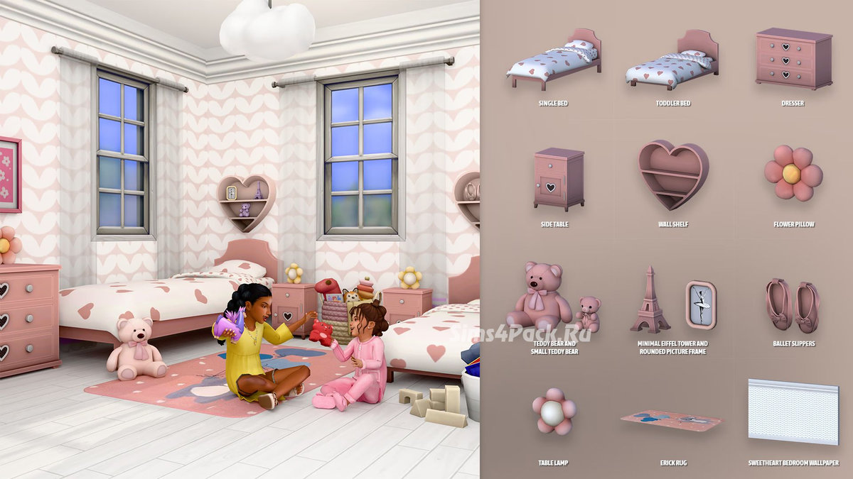 Детская "Sweetheart Bedroom Part 1"