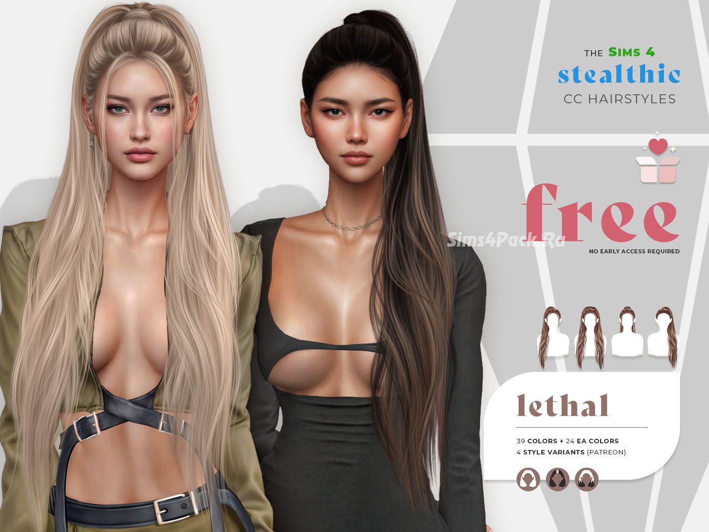 Женская прическа "Lethal Hair"