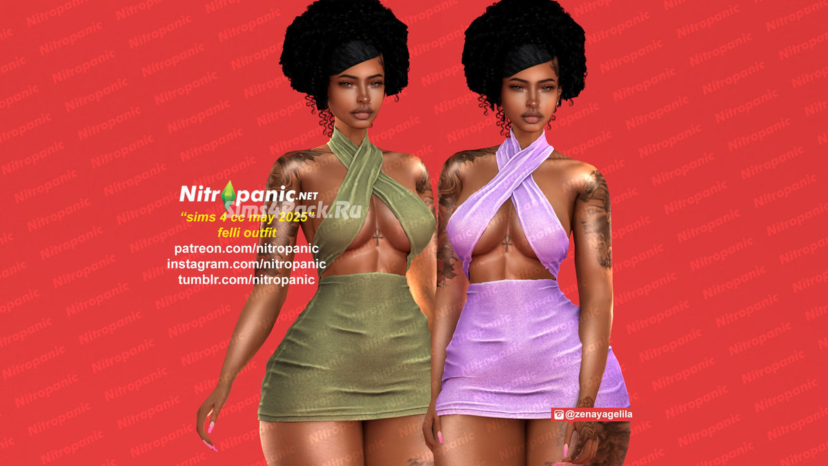 Платье для симочек "Felli Outfit"