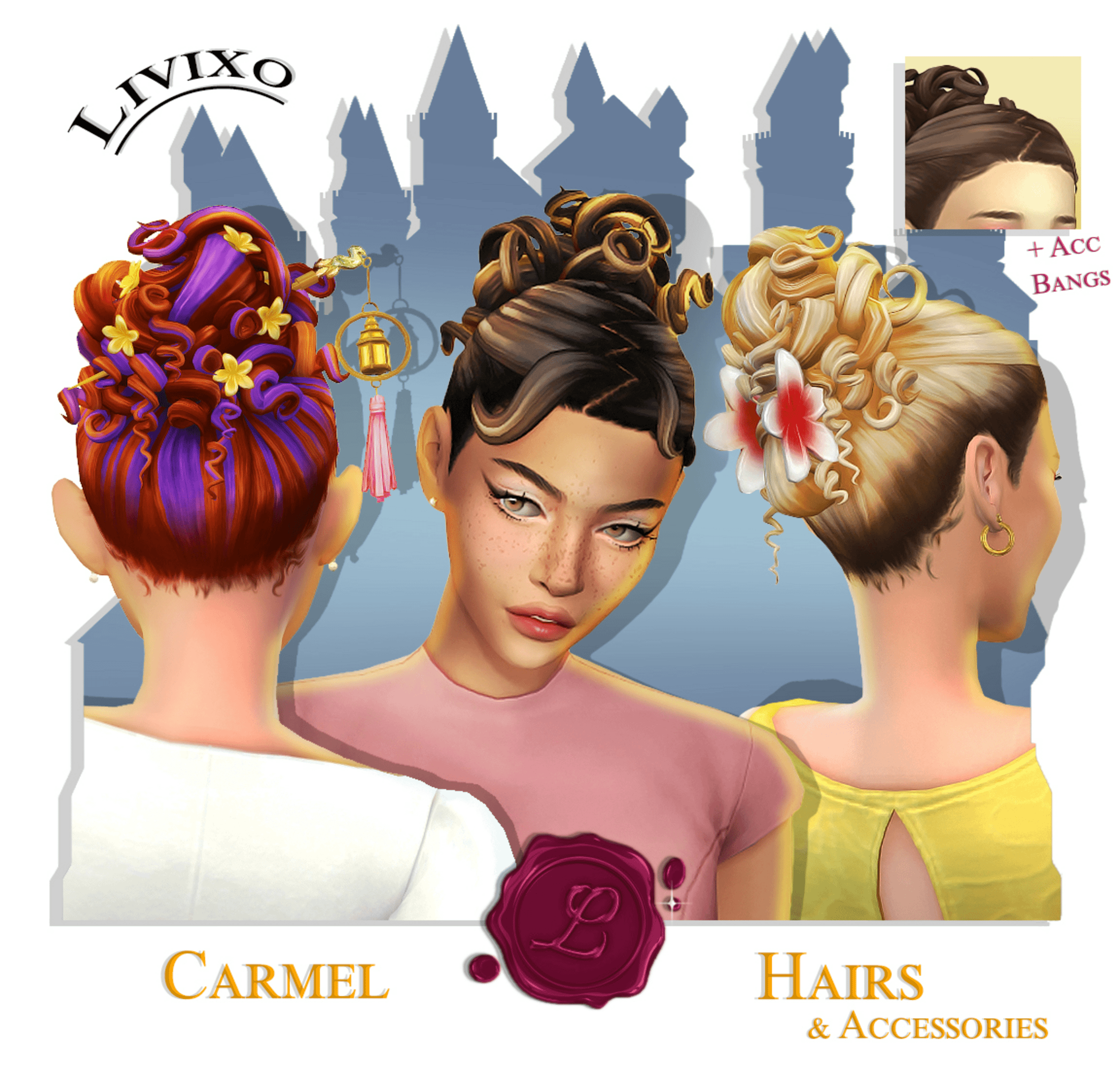 Женская прическа "CARMEL HAIR"
