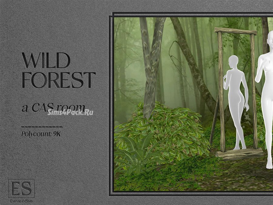 Фон для CAS "CAS Room: Wild Forest"