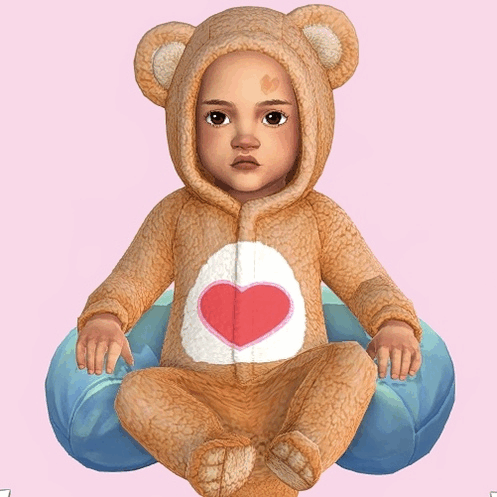 Комбинезон для младенцев "CareBear Onesies"
