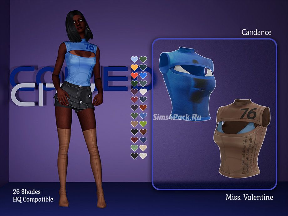 Топ для симочек "Candace Top"