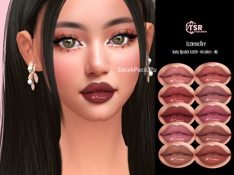 Макияж губ "IMF Natty Lipstick N.659"