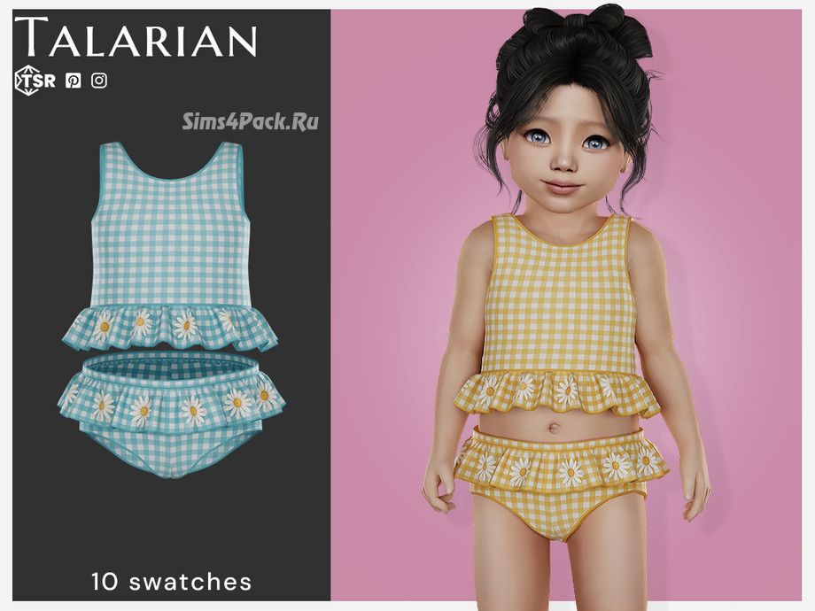 Купальник для малышек "Margot Swimsuit Set"