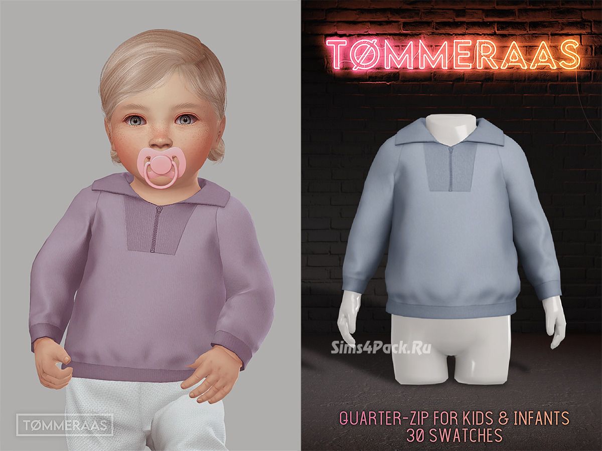 Джемпер для младенцев, тоддлеров и детей "Classic Quarter-Zip for Infants, Toddlers & Kids"