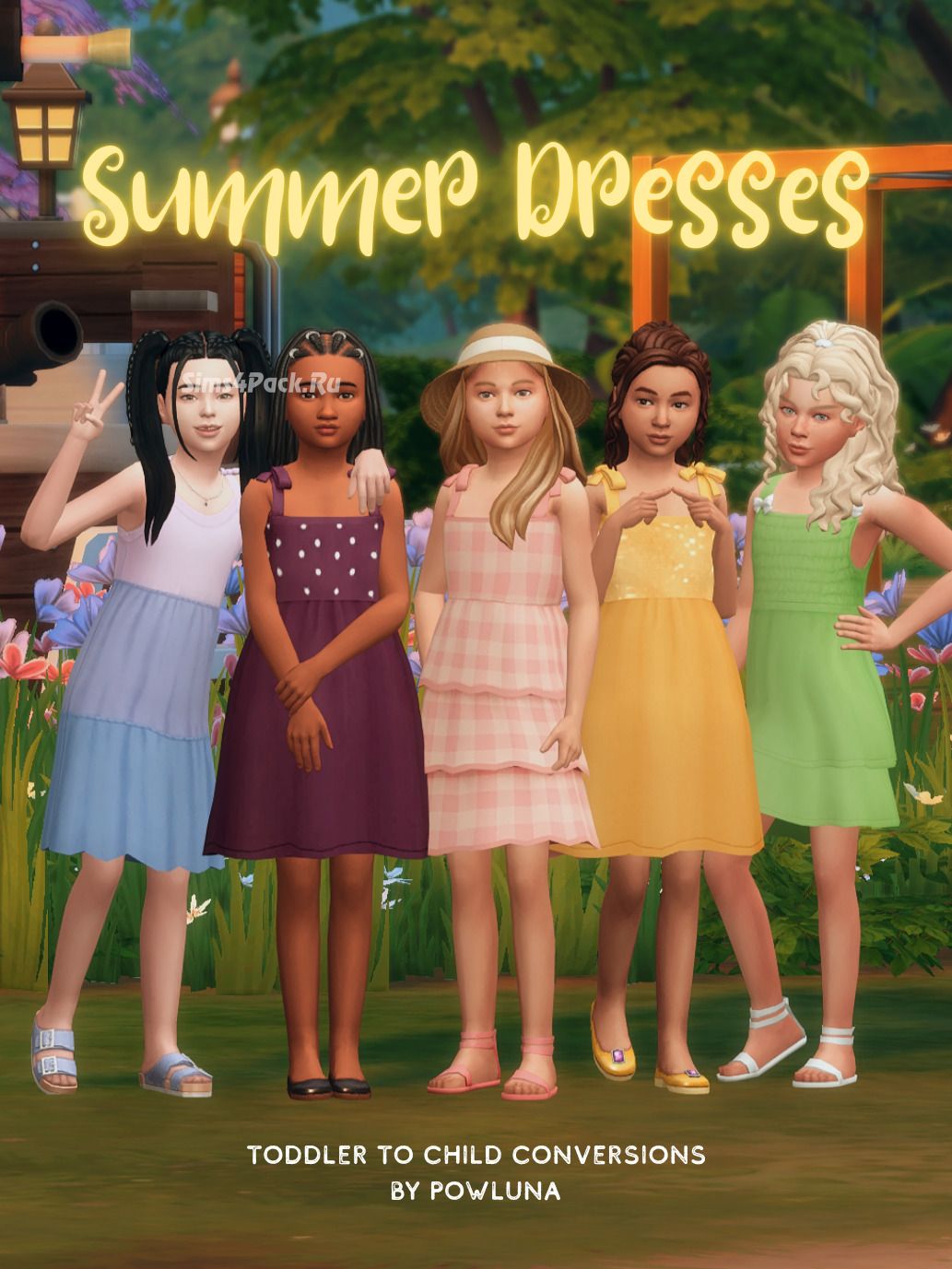 Летние платья для девочек "SUMMER DRESSES"