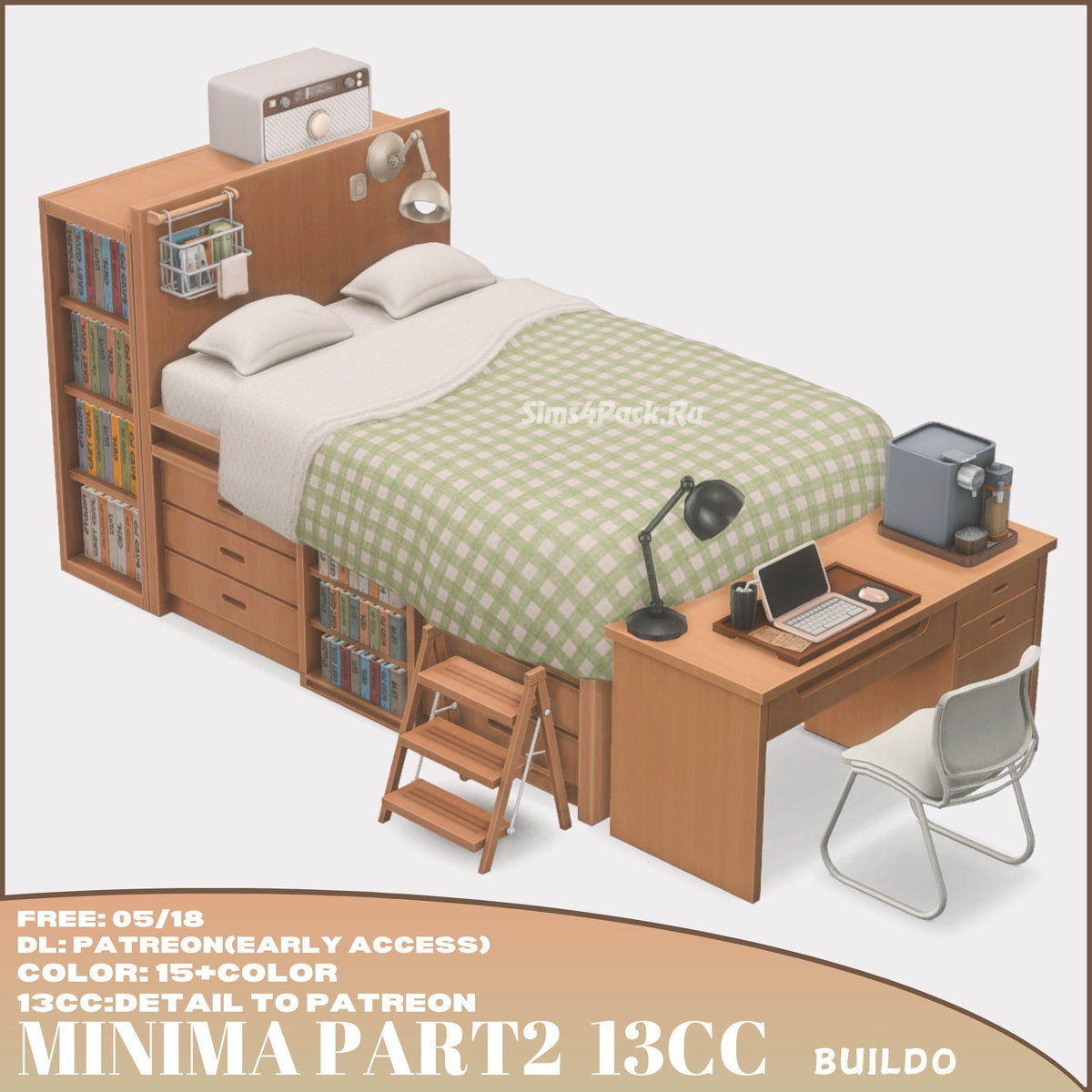 Сет для спальни "MINIMA PART2 13CC"