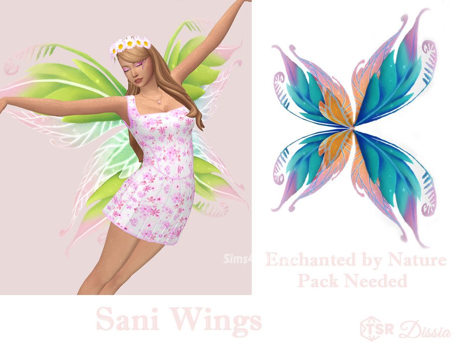 Крылья для фей "Sani Wings"