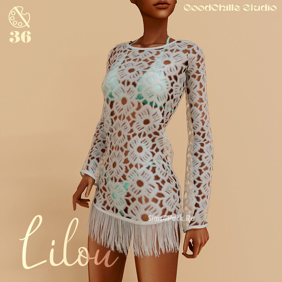 Пляжный наряд для симочки "Lilou Beachwear Set"