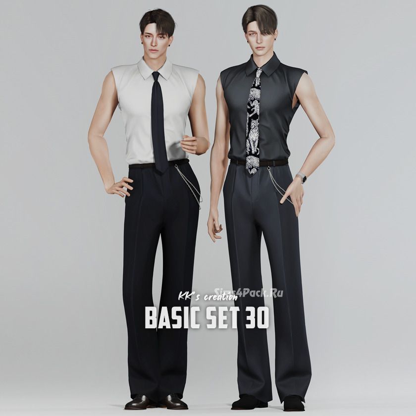 Комплект одежды для симов "Basic set 30"