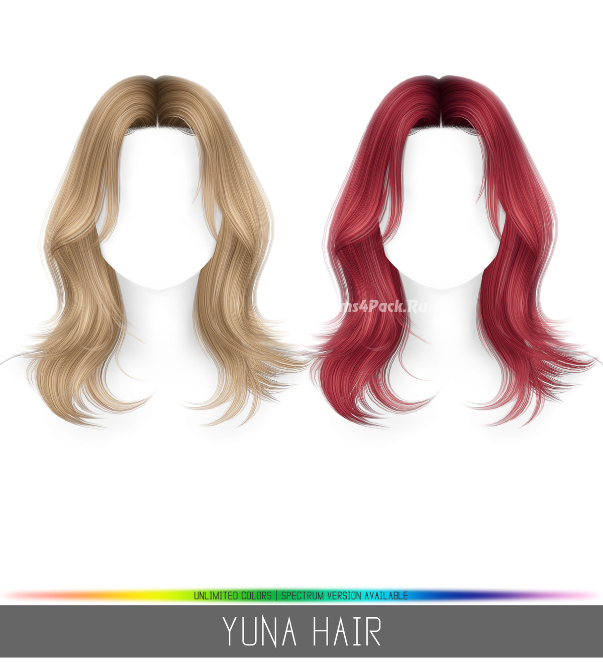 Прическа для женщин и девочек "YUNA HAIR"