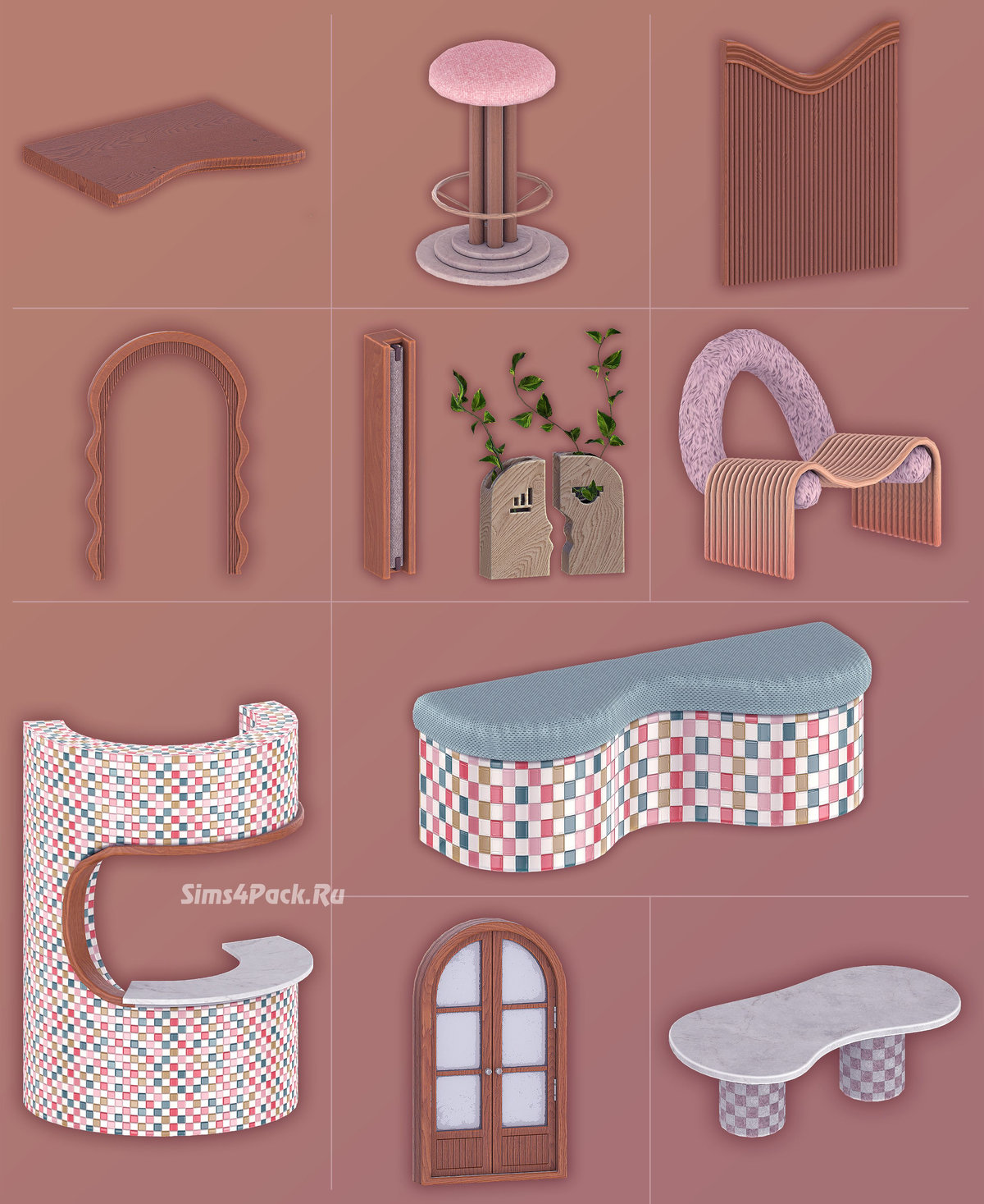Сет для зоны бара "Ripplepop Livingroom"