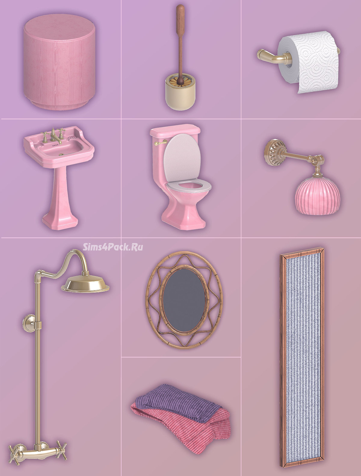 Ванная "Roseblush Bathroom"