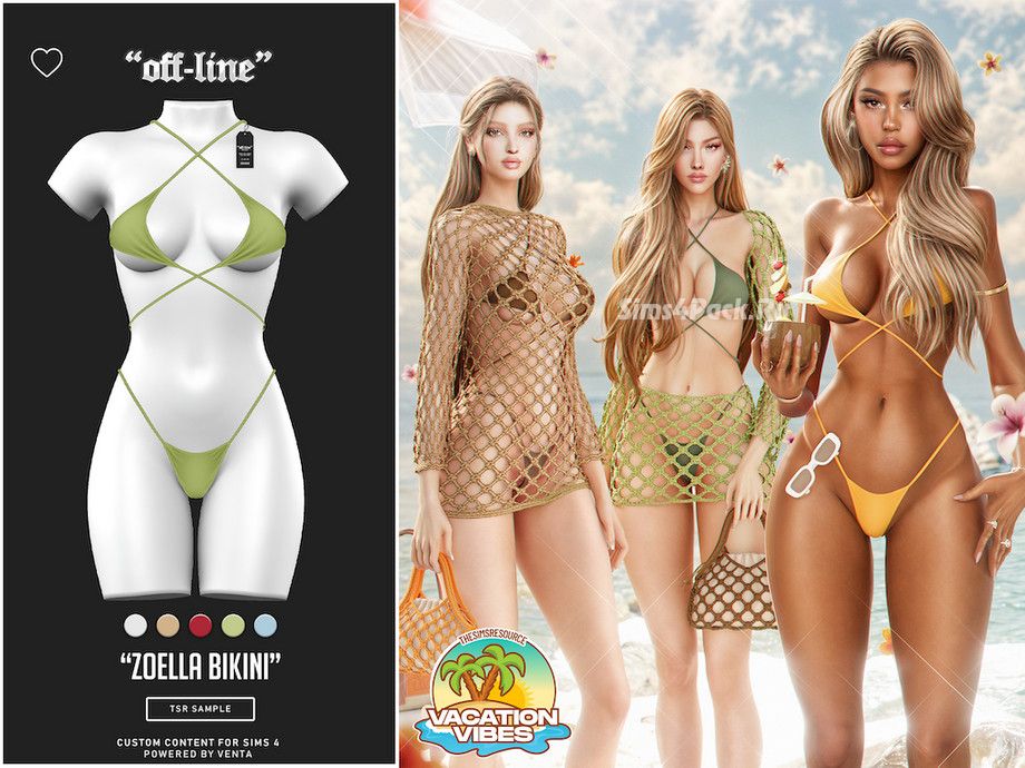Женский купальник "Zoella Bikini"