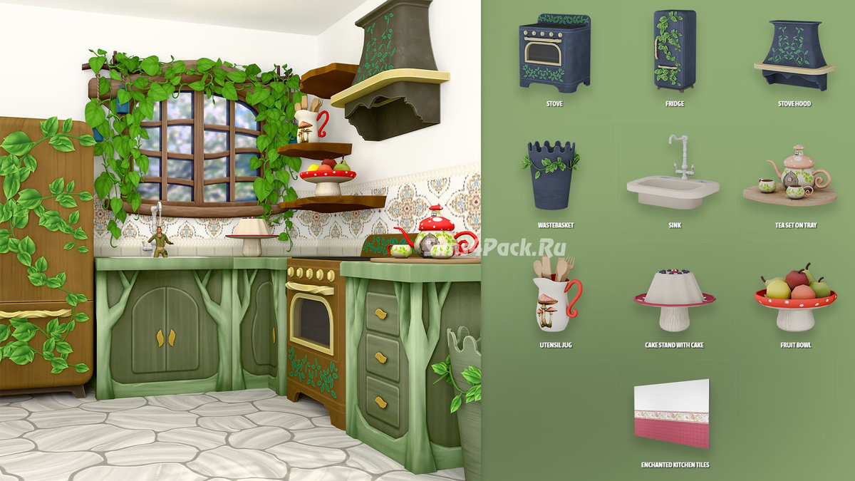 Кухня фей "Enchanted Kitchen Extras"
