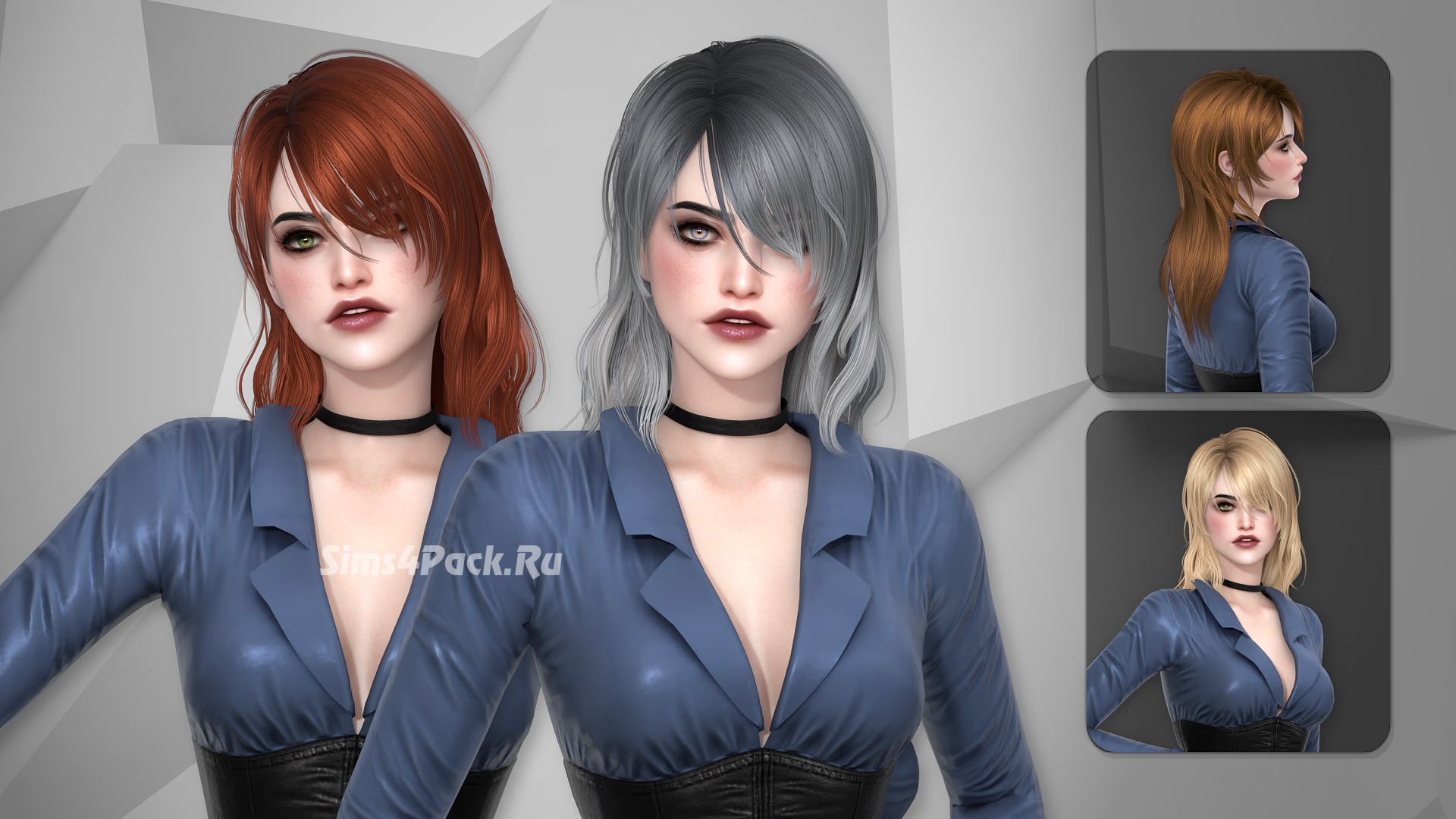 Женская прическа "Torrent Hairstyle"
