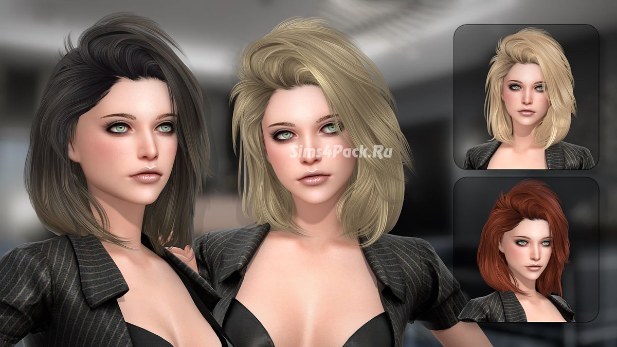 Женская прическа "Dynamite Hairstyle"