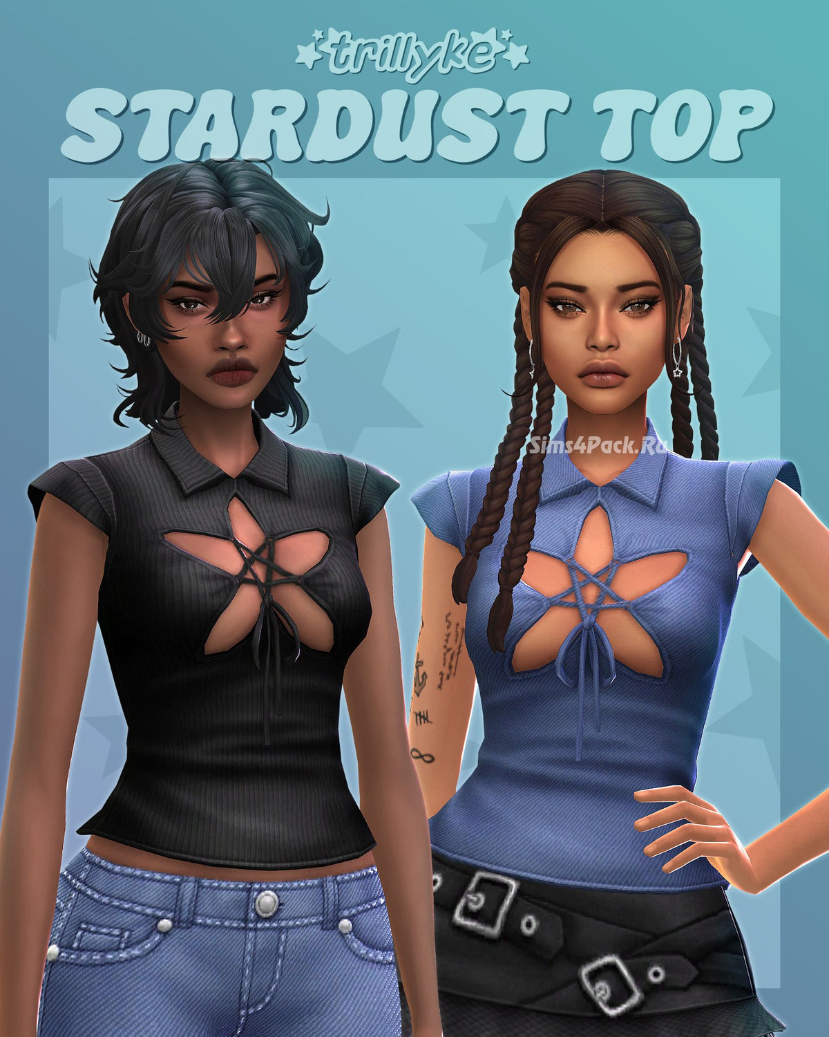 Топ для симочек "Stardust Top"
