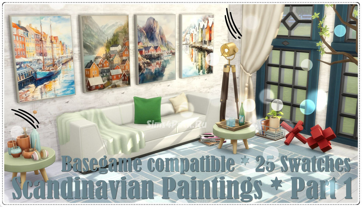 Картины "Scandinavian Paintings * Part 1"