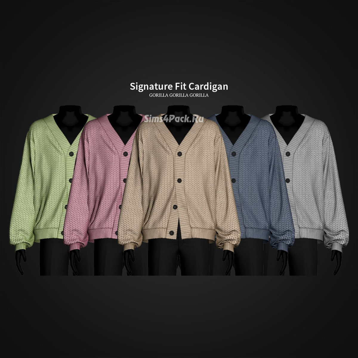 Мужской кардиган "Signature Fit Cardigan"