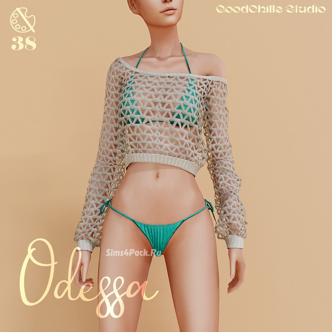 Пляжный комплект для симочек "Odessa Beachwear Set"