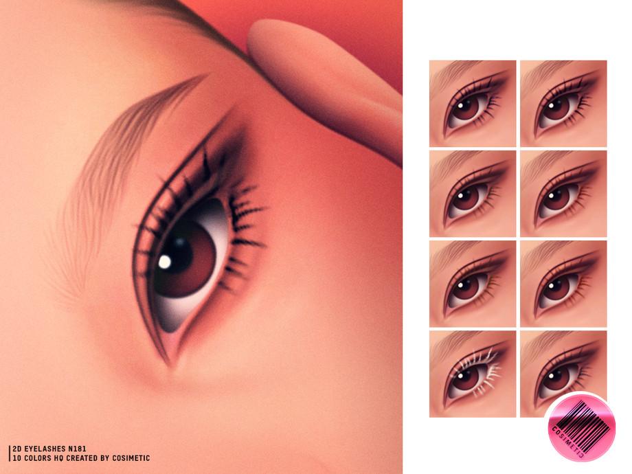 2D реснички "2D MM Fine Wisps Lashes"