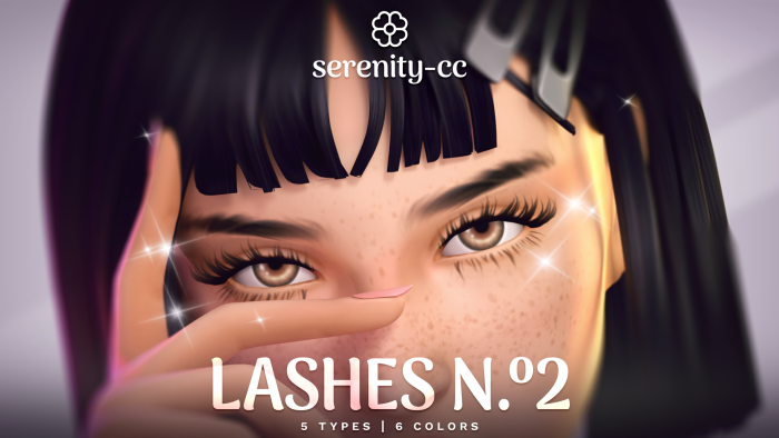 3D ресницы "3D Eyelashes N.º2"