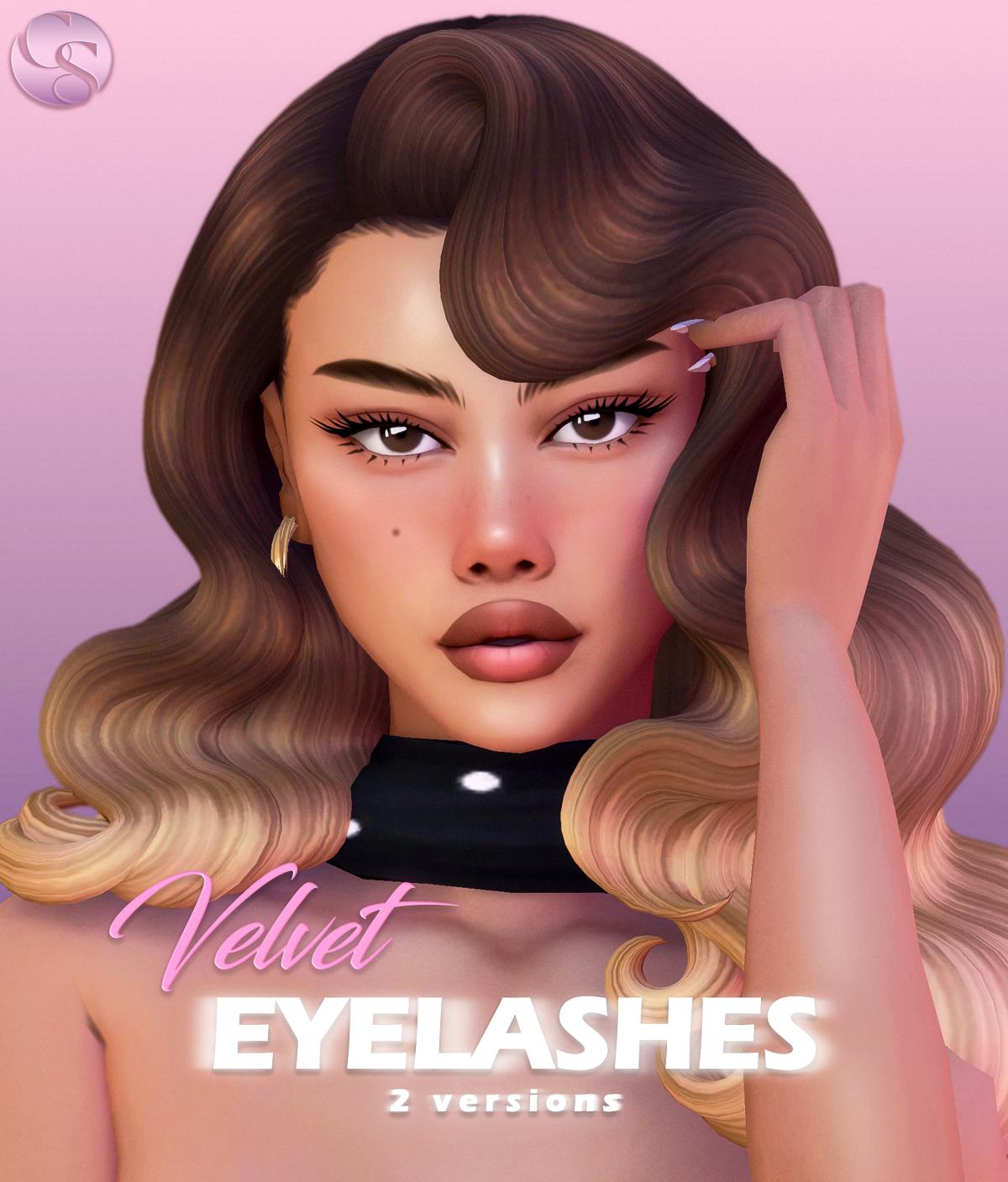 3D ресницы для симочек "Velvet 3D Eyelashes"