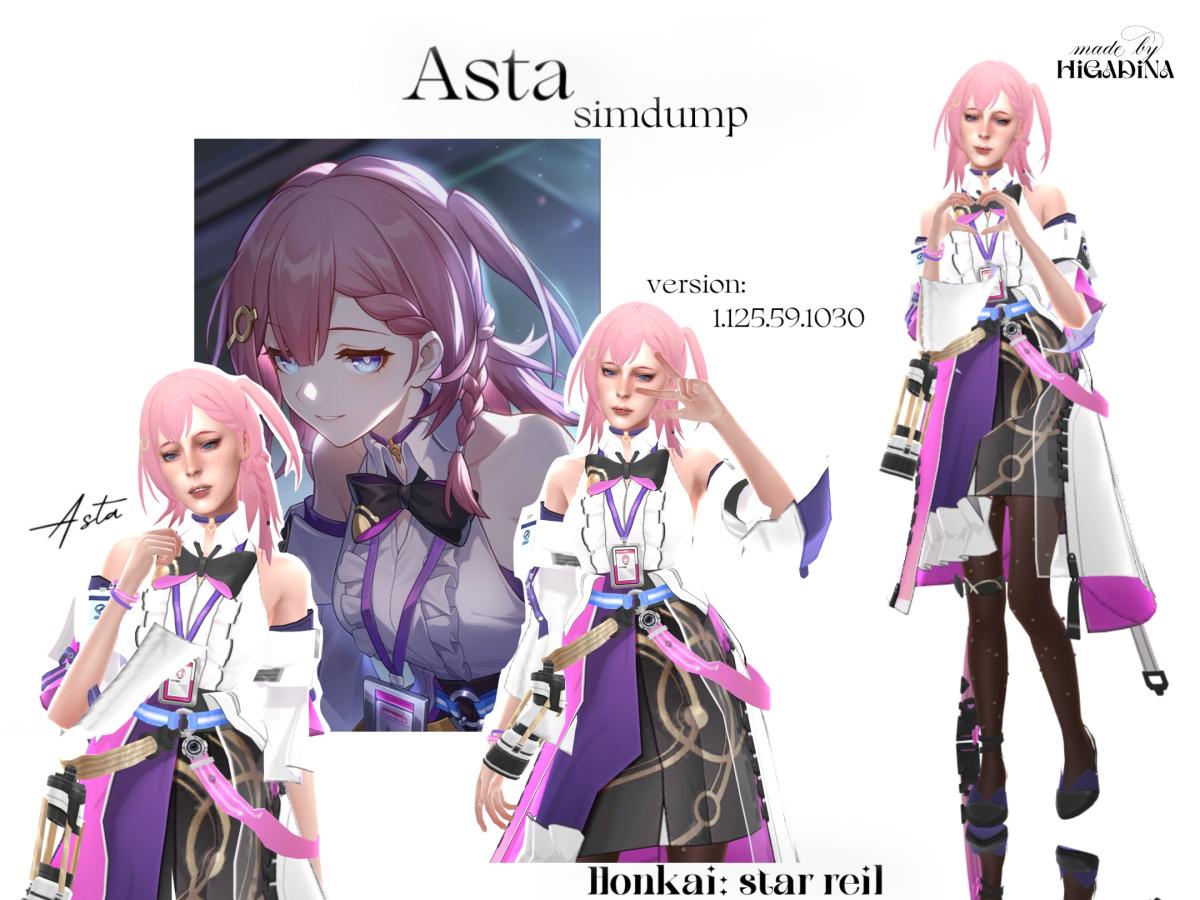 Аста Хонкай стар реил | Asta Honkai star reil