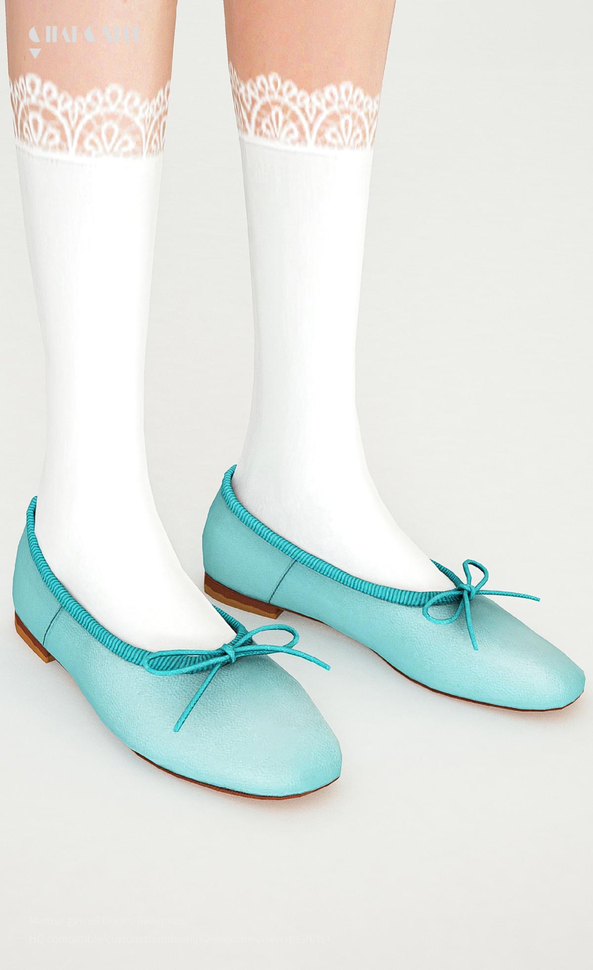 Балетки для симочек "Mansur gavriel Dream Ballerinas"