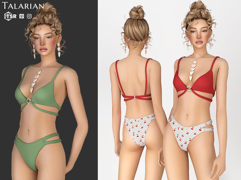 Бикини для симочек "Averie Cutout Bikini Set"