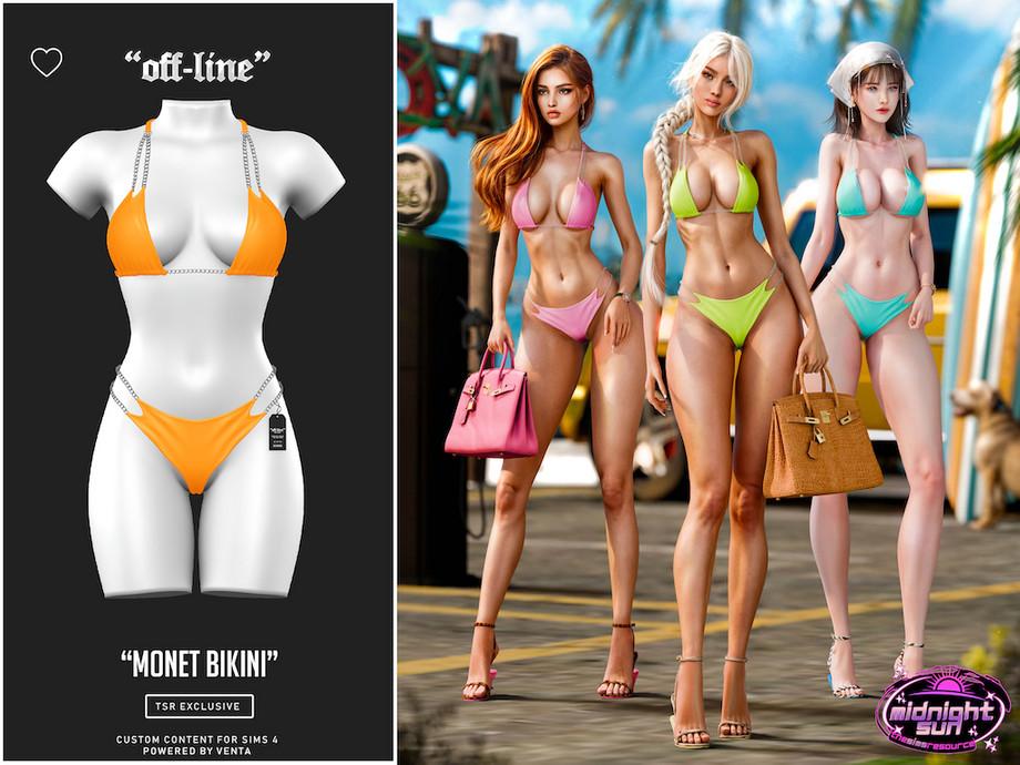 Бикини для симочек "Monet Bikini"