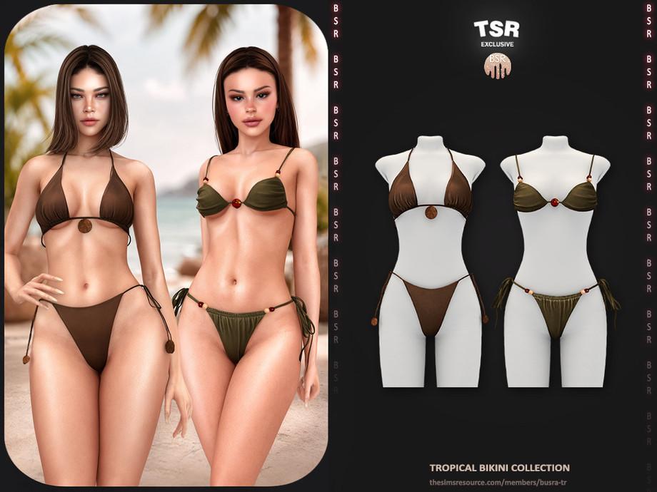 Бикини для симочек "SET-Tropical Bikini Collection"