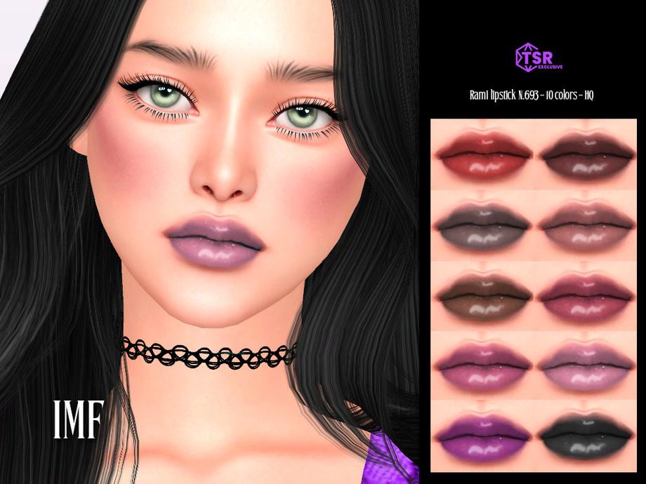 Блеск для губ и румяна "Rami Lipstick N.693 & Henley Blush N.211"