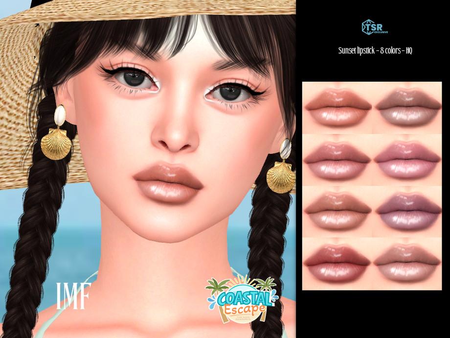 Блеск для губ "IMF Sunset Lipstick Coastal Escape"