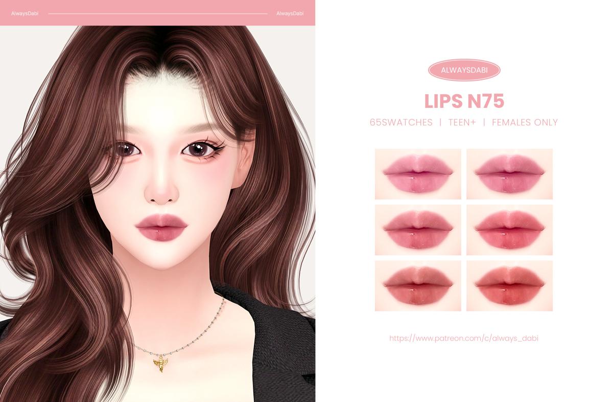 Блеск для губ "Lips N75"