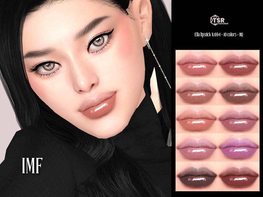 Блеск и подводка "IMF Ella Lipstick N.694 & IMF Tessa Eyeliner N.352"