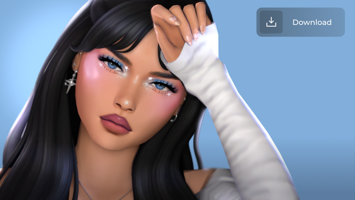 Большой набор косметики "Cosmic Angel Makeup"