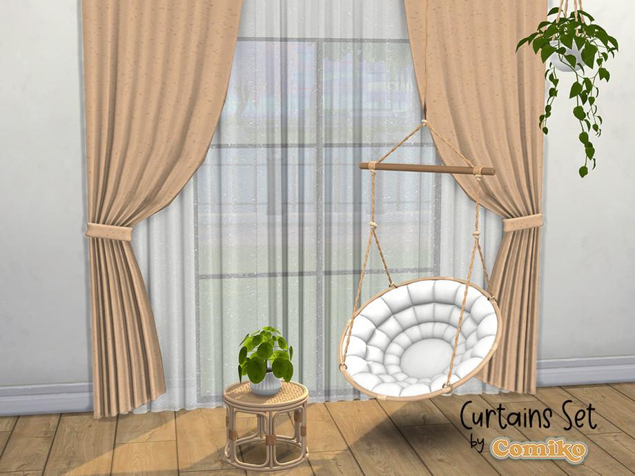 Большой набор штор "Curtains Set"