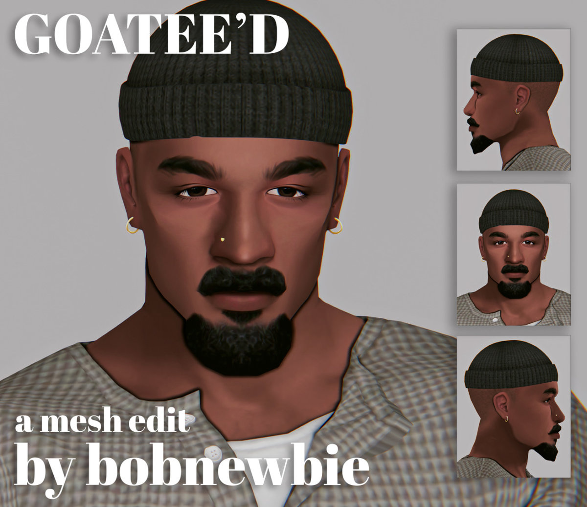 Борода и усы "GOATEE’D"
