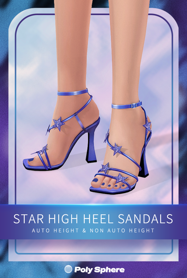 Босоножки для симочек "Star High Heel Sandals"