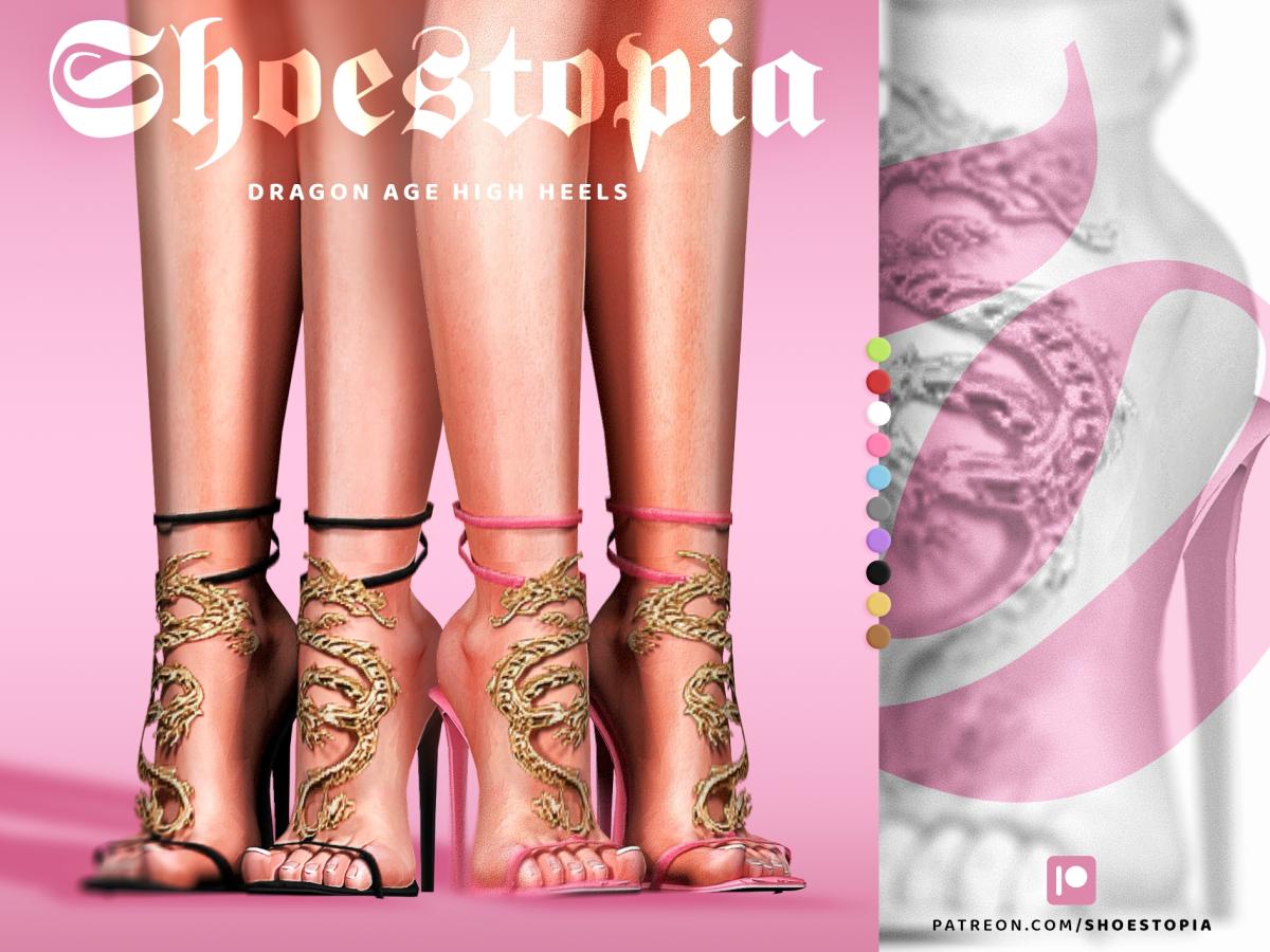 Босоножки "Dragon Age High Heels"