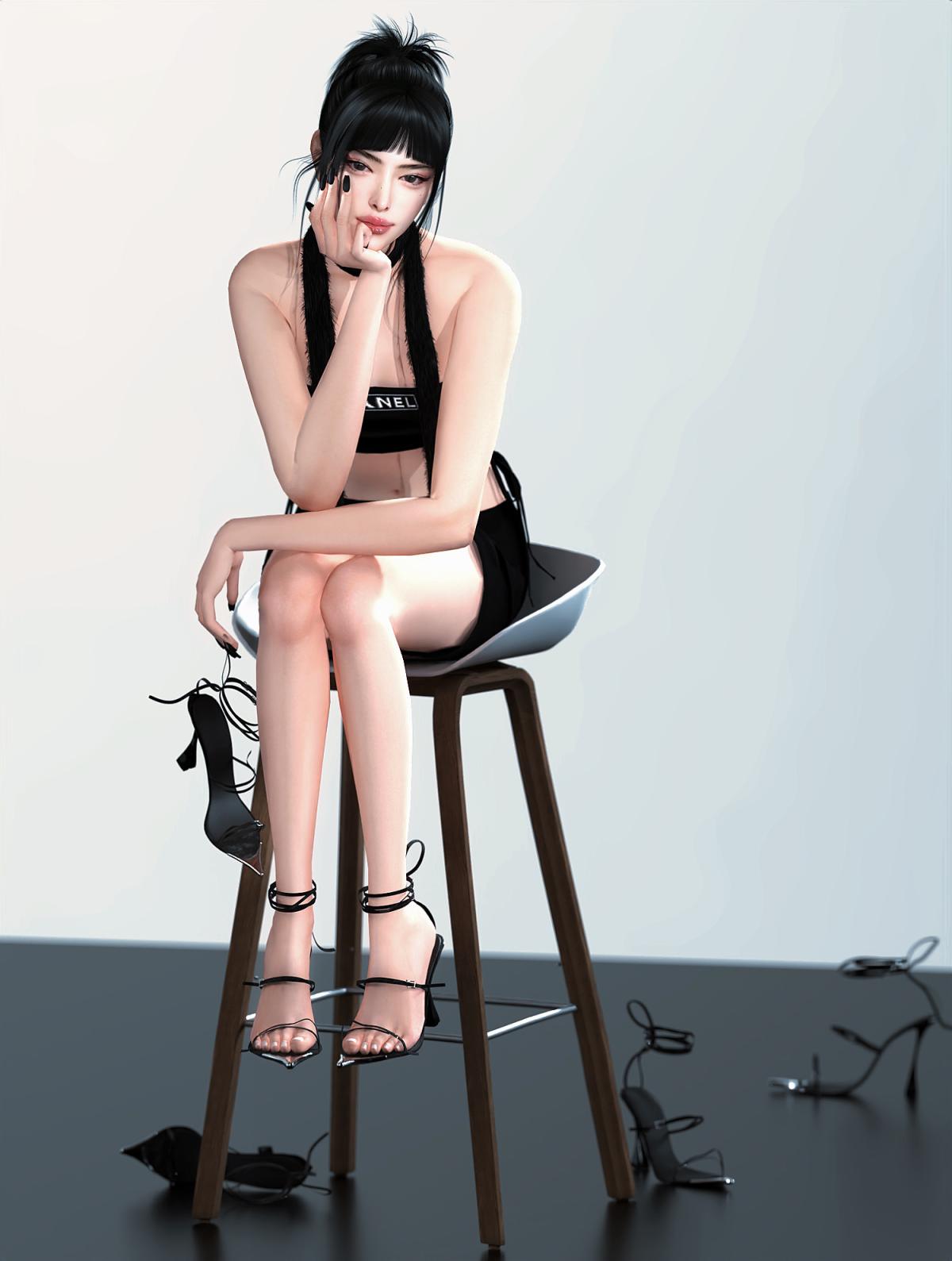 Босоножки "Mugler Strappy Sandals"